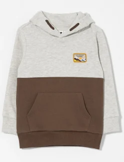 Colour Block Hoodie