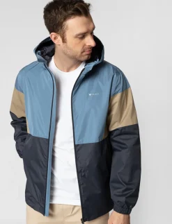 Colour Block Mid-season Jacket