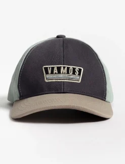 Colour-block Cap with Patch