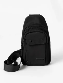 Compact Crossbody Bag with Multiple Pockets