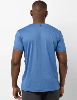 Contrast Panel Sports T-shirt