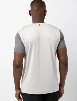 Contrast Sleeve Sports T-shirt