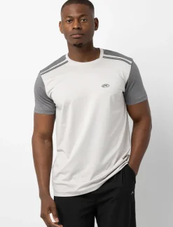 Contrast Sleeve Sports T-shirt