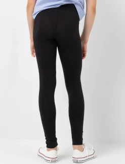 Cotton Leggings with Elastic Waistband