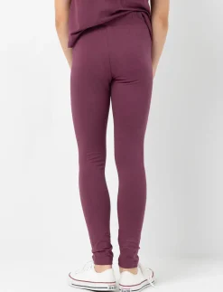 Cotton Leggings with Elastic Waistband