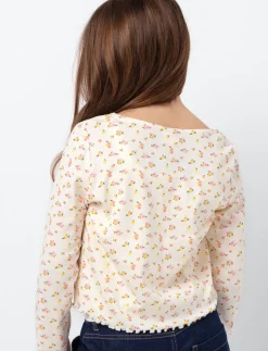Crew Neck Bolero - Teen Girls