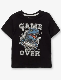 Crew Neck Printed T-Shirt