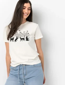 Crew Neck Printed T-Shirt