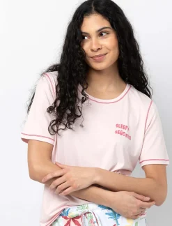 Crew Neck Printed T-Shirt