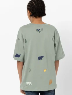 Crew Neck Printed T-Shirt