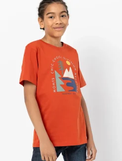 Crew Neck Printed T-Shirt - Teen Boys