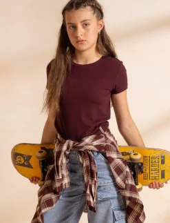 Crew-neck Semi-fitted T-shirt