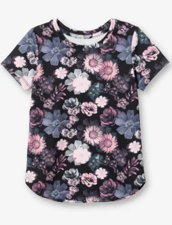 Crew-neck Sports T-shirt - Little Girl