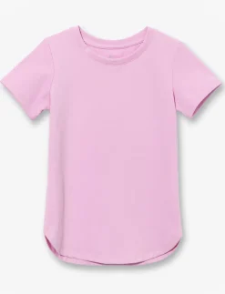 Crew-neck Sports T-shirt - Little Girl