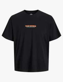 Crew-neck T-shirt with Back Print