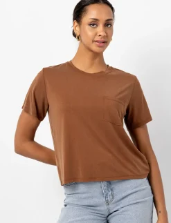 Crew-neck T-shirt with Pocket