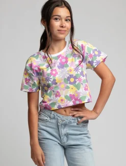 Cropped Floral T-shirt