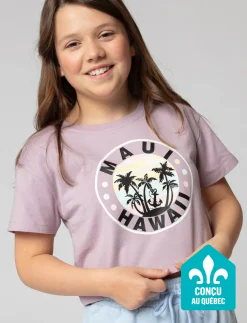 Cropped Graphic T-Shirt