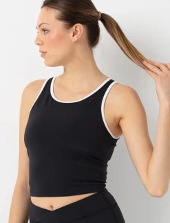 Cropped Sports Tank Top