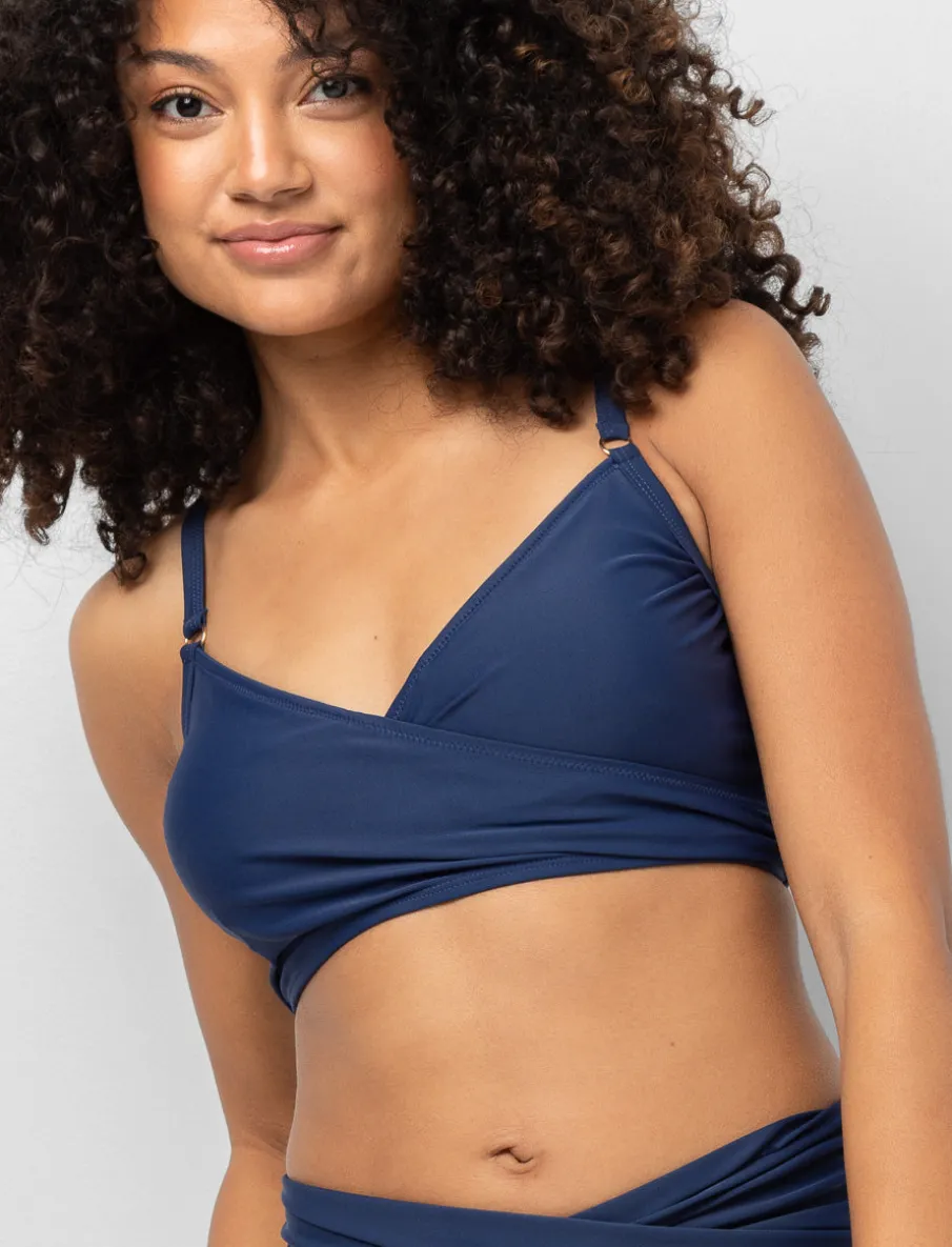 D-cup Cross-front Bikini Top