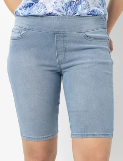 Denim Bermuda Shorts