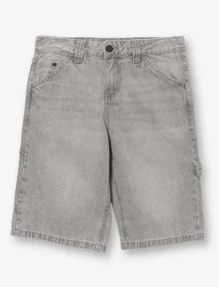 Denim Bermuda Shorts
