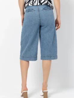 Denim Bermuda Shorts