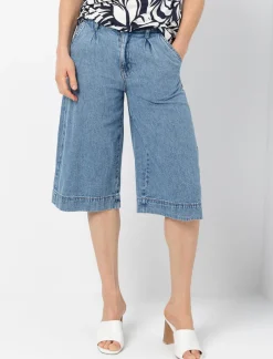 Denim Bermuda Shorts