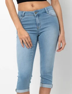 Denim Capri