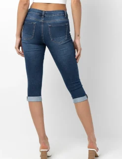 Denim Capri