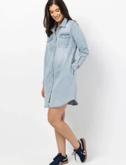 Denim Shirt Dress