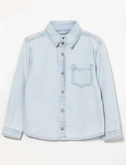 Denim Shirt with Pocket - Little Boy