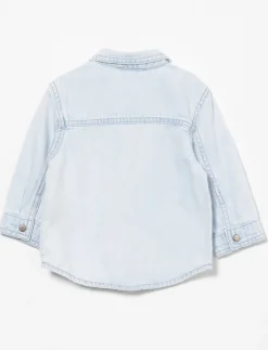 Denim Shirt with Pocket - Baby Boy