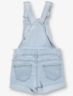 Denim Short Overalls