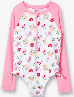Dermo-protective one-piece swimsuit