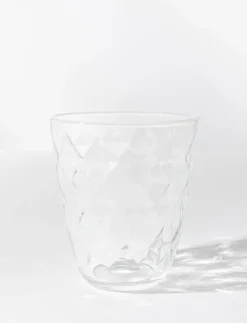 Diamond Pattern Glasses - Set of 6