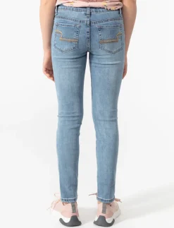Distressed Regular-rise Skinny Jeans