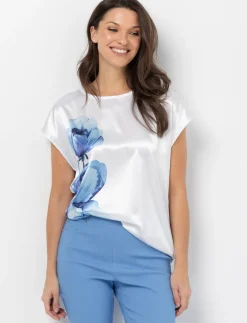 Dolman-sleeve T-shirt