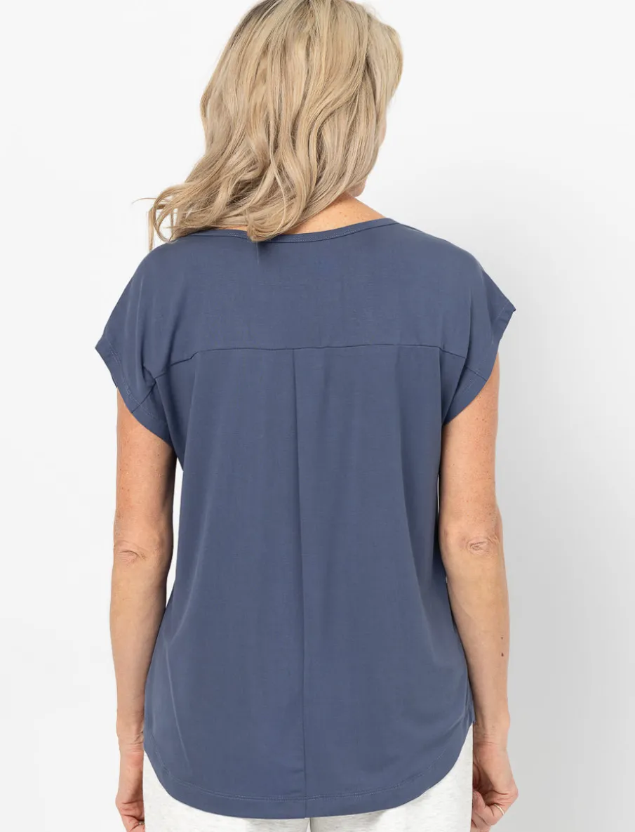 Dolman-sleeve T-shirt