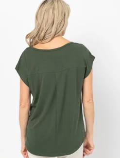 Dolman-sleeve T-shirt