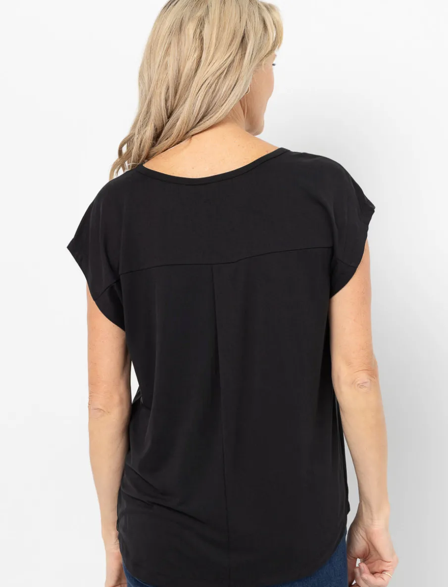 Dolman-sleeve T-shirt