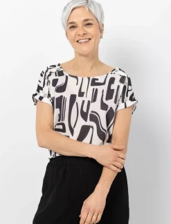Dolman-sleeved T-shirt