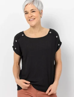 Dolman-sleeved T-shirt