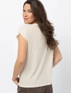 Dolman-sleeved T-shirt