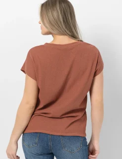 Dolman-sleeved T-shirt