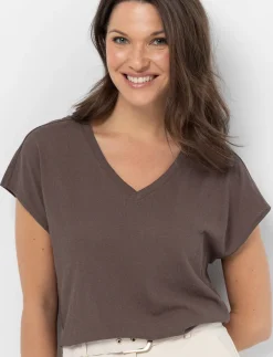 Dolman-sleeved T-shirt
