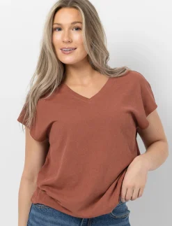 Dolman-sleeved T-shirt