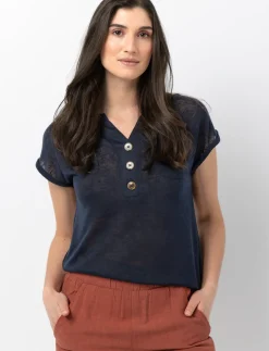 Dolman-sleeved T-shirt