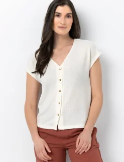 Dolman-sleeved T-shirt