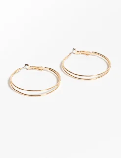Double Hoops Earrings